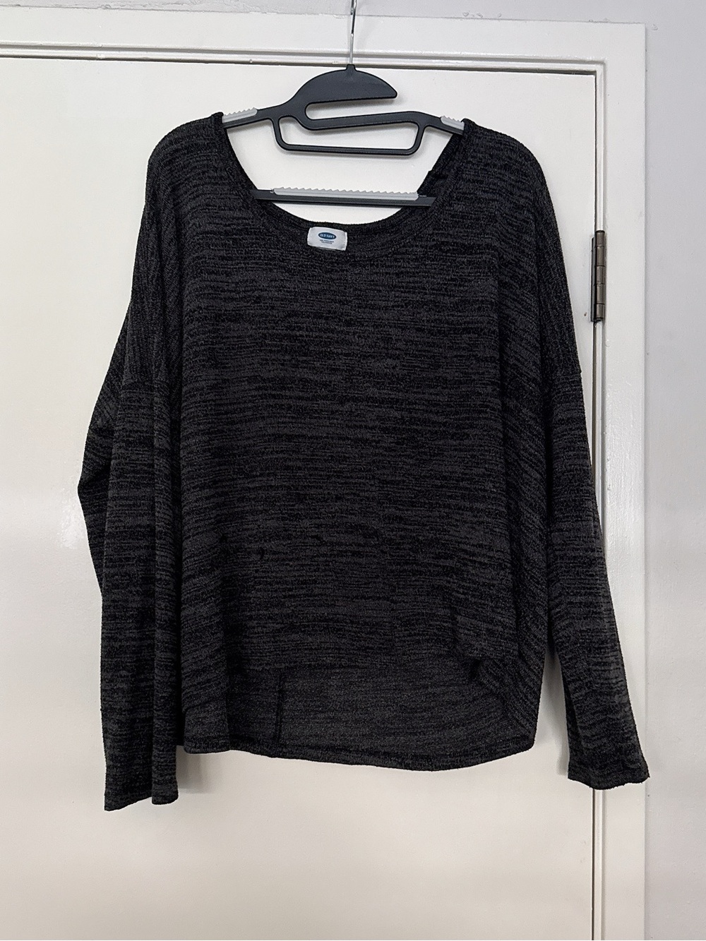 Bundle 2+ items for 30% off Old Navy Black Marled Crewneck Sweater